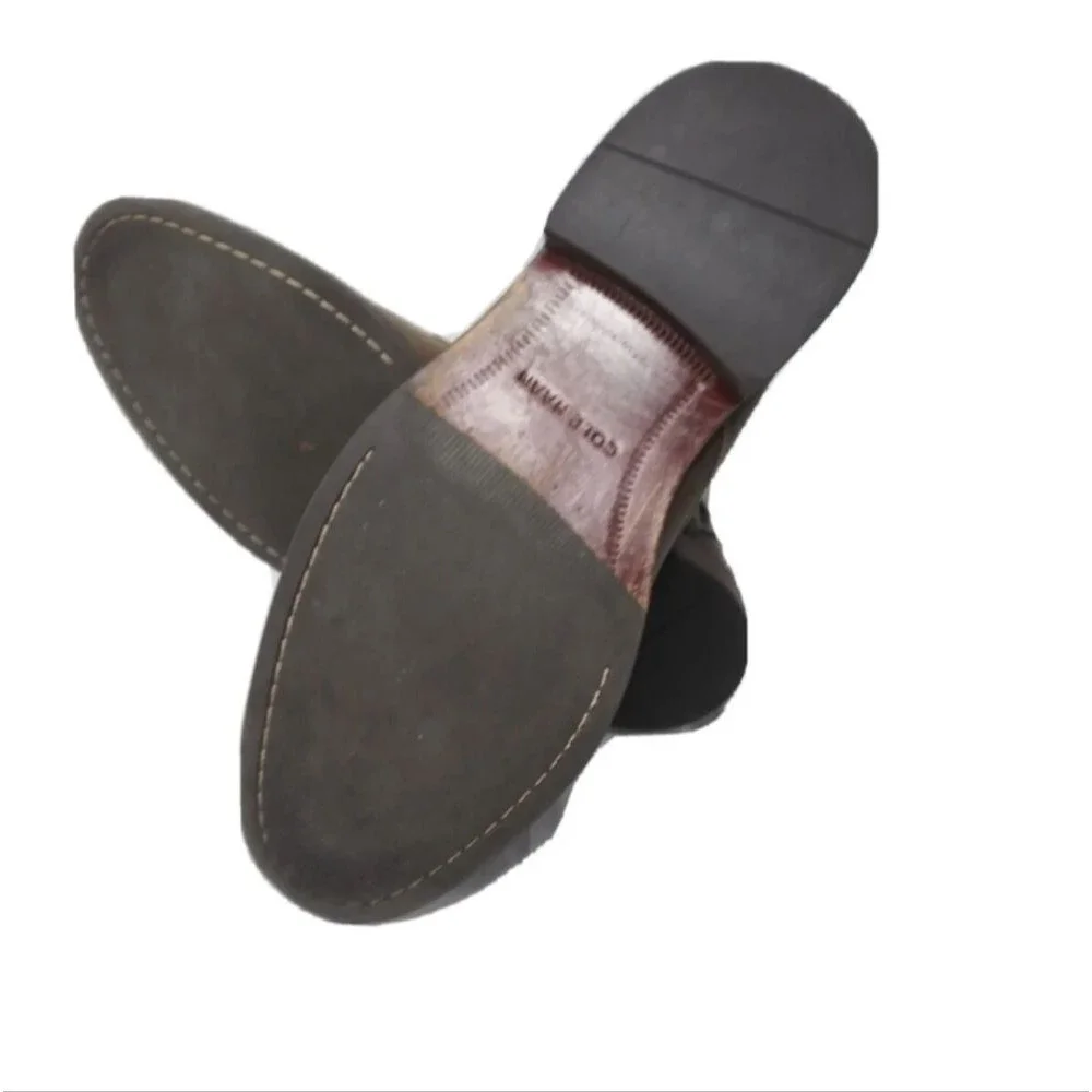 Cole Haan Chukka Boots Men's Size 9 Benton Welt Brown Leather Suede Retail $275